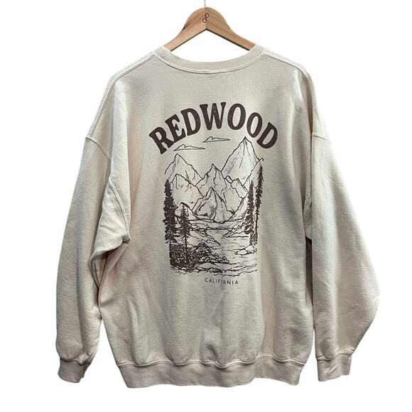 Redwood California Crewneck Sweater Size XLarge - Picture 1 of 6